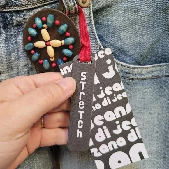 Zana Di Premium Vintage Stretch Bootcut Jeans w/belt Plus Size 16 NWT - Picture 3 of 5